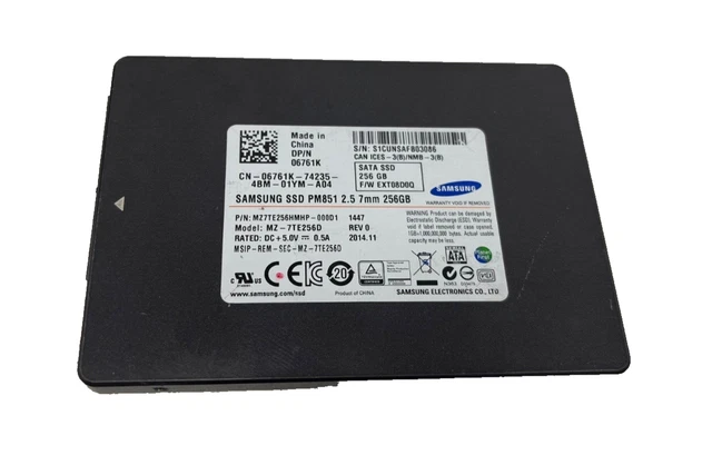 GENUINE SAMSUNG 128GB 2.5 7mm Solid State Drive SATA SSD PM851 MZ 7TE128D fast 37.99 PicClick UK