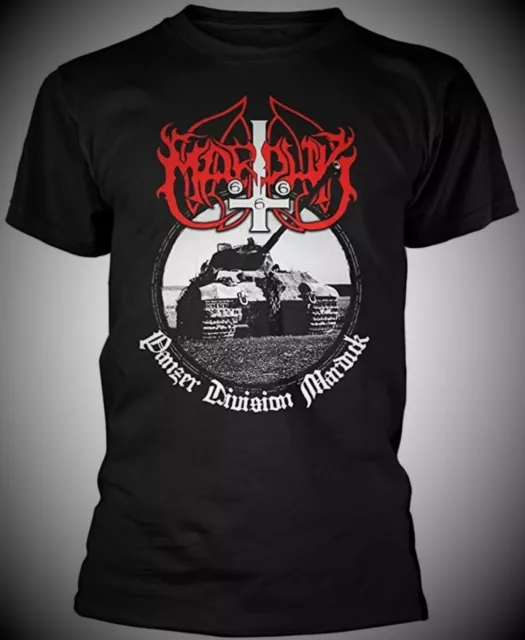 Marduk Panzer Division Circular T-Shirt NEU & OFFICIAL!