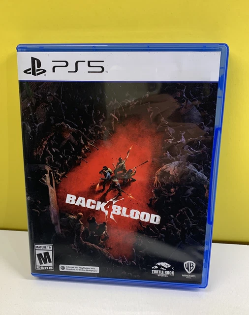Back 4 Blood – Sony PlayStation 5, Brand New, Sealed, M Rated, Warner Bros.-1256877