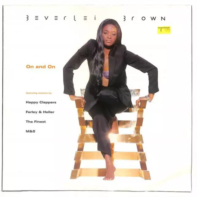 Beverlei Brown On And On UK 12" Vinyl Record Single 1996 BEV101 Network 45 EX-