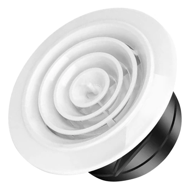 2 Pale Ventola Motore 116x14mm | Plastica Ingegneristica 12 Palette | Per Raffreddamento Motori