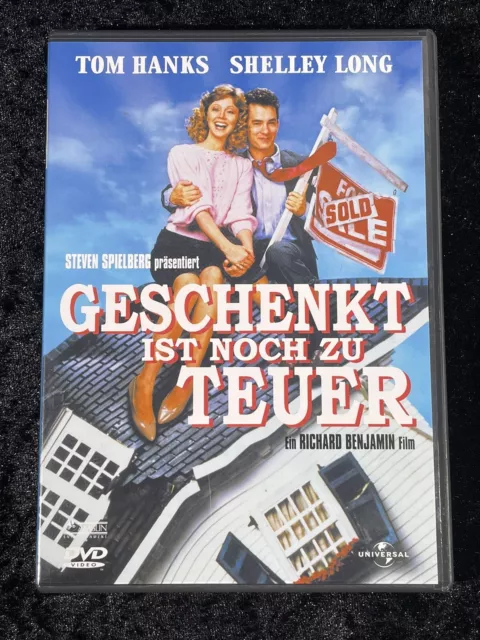DVD Film Geschenkt ist noch zu teuer  Tom Hanks Shelley Long Deutsch FSK12 JF209