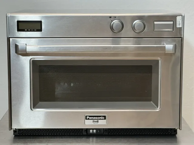 Panasonic Mikrowelle NE 2140 Edelstahl Gastronomie Hochleistungs Gerät BJ 2016