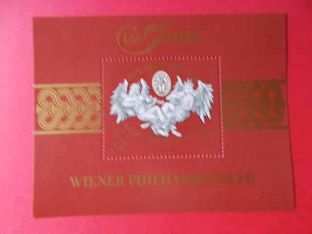Briefmarken Österreich  Wiener Philarmoniker 150 aus1992 postfr./**  Fo 5646 /1