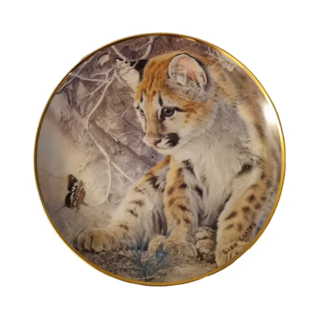 The Franklin Mint First Encounter Plate by Glen Loates