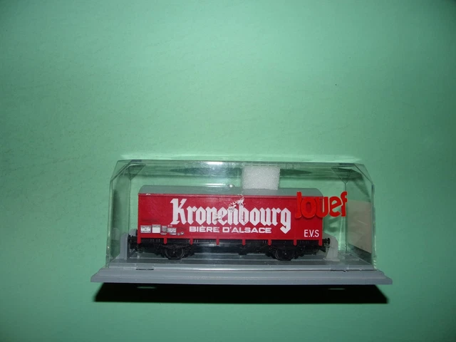 Wagon Kronenbourg Jouef 1/87 - Réf 6731 - Miniature Neuve Sous Boîte