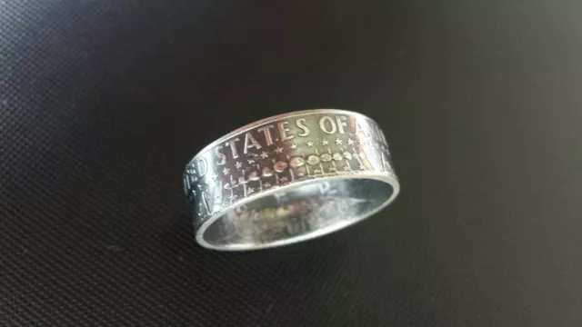 1964 Kennedy Half Dollar Coin Ring? U Pick Size 10-13 Handmade 90% Silver JFK
