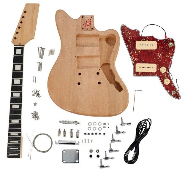 HARLEY BENTON JA Guitar Kit DIY Jazzmaster Style Complete Build