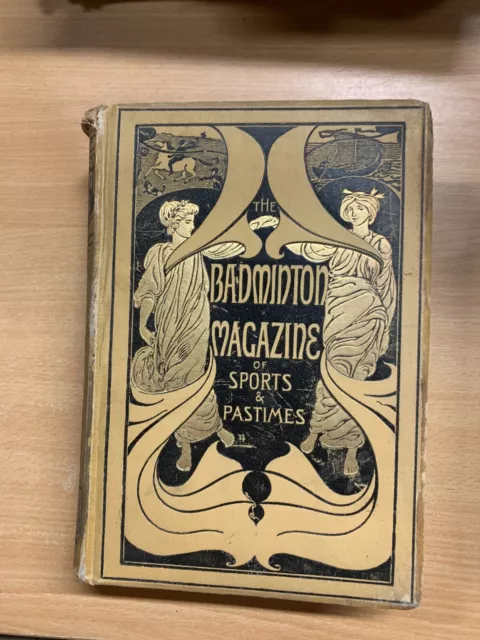 Jan To June 1909 The Badminton Magazine Sports Pastimes Bound Vol 28 Book (P12)