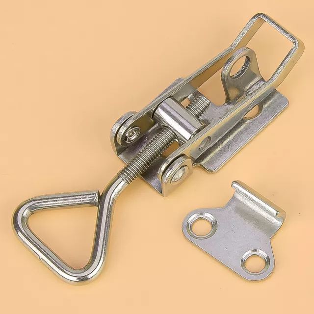 1Pcs Lock Toggle Latch Fastener Stainless Steel Cabinet Clamps Hinges Multi-Use