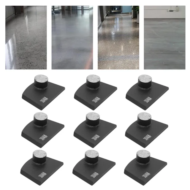9pcs Diamond Grinding Disc Grit 30/40 Fit Concrete Floor Grinder Medium Bond New