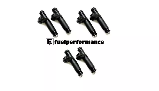 NEW Siemens Deka 60lb 630cc EV1 Long Style Injectors VW VR6 GOLF R32 (Set of 6)