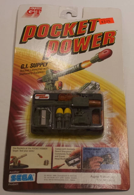 1988 SEGA TYCO POCKET POWER TARGET MASTER TOY rocket launcher MOC