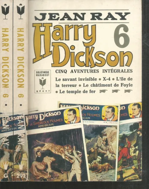 Harry Dickson 6. Jean RAY. Marabout  X23