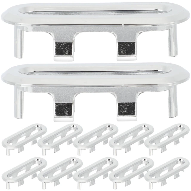 10 Pcs Overflow Trim Rings Basin Overflow Hole Cover Sink Hole Cover Sink Cover