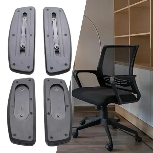 2x Office Chair Replacement Arm Rest Pads Replace Parts Durable Easy to Install