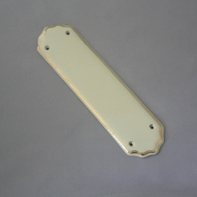 1920s Ceramic Finger Plates