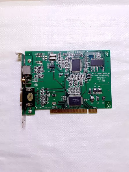 Focus enhancements Inc. PCI VGA 10095 Rev. 2 A512-80900070772 for Philips Medica