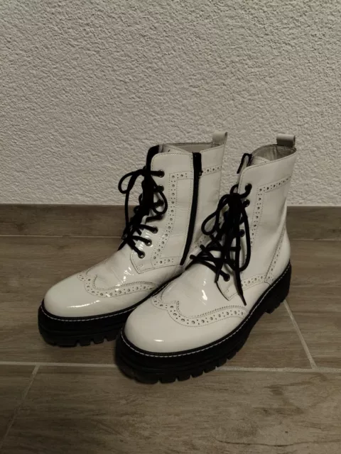 Gabor Schnürstiefeletten Stiefel Schuhe Damen - Größe 6 / 39