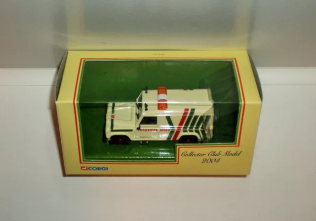 Vintage CORGI LAND ROVER DEFENDER ' YORKSHIRE RIDER ' Ltd. Edition  - BNIB