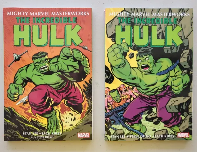 Incredible Hulk Mighty Marvel Masterworks Volume 1 & 2 Michael Cho Covers