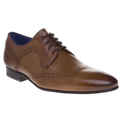NEW MENS TED BAKER TAN OLLIVUR LEATHER 