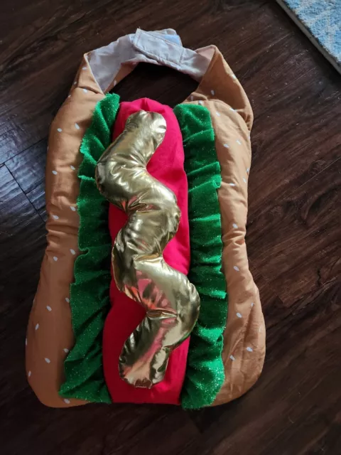 Hotdog  Halloween Costume For Large Dog