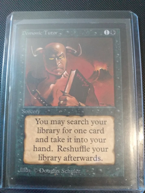 MTG Demonic Tutor Collector's Edition Near Mint