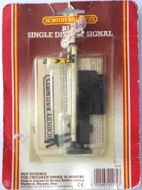 Model Railway Hornby R.172 Upper Quadrant Distant Signal OO Gauge