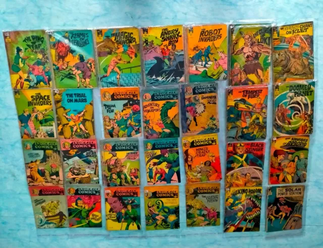 Flash Gordon Indrajal IJC English Hindi Bengali Rare Vintage Comics India Indian