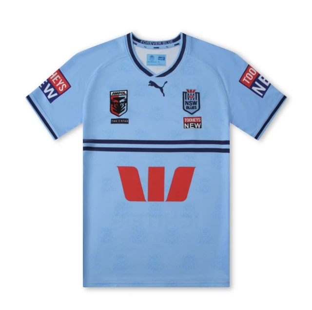 BLUES JERSEY HOME Nsw State Of Origin Rugby Nrl All Sizes EUR 33,23 - PicClick DE