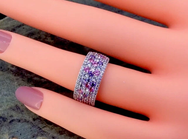 Qvc diamonique anelli discount eternity