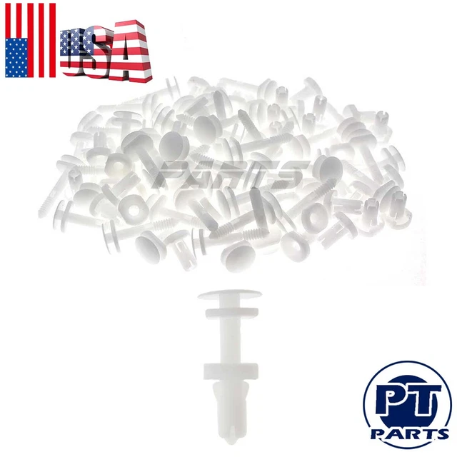 50 x Push Type Door Trim Panel Retainer Clip For GMC Chevrolet K1500 K2500 K3500