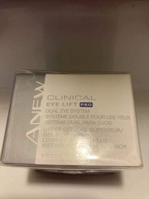 AVON Anew Clinical EYE LIFT PRO Dual Eye System 10 Ml 0.33 Fl Oz New In Box