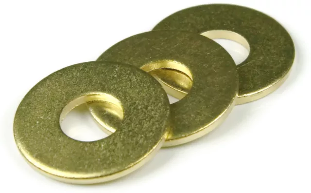 Solid Brass Washers M2 M2.5 M3 M4 M5 M6 M8 M10 M12 M16