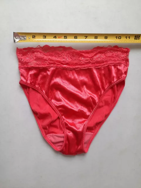 Vintage Victoria's Secret Second Skin Satin Sissy Panties Sized XS/S/M? See Pics