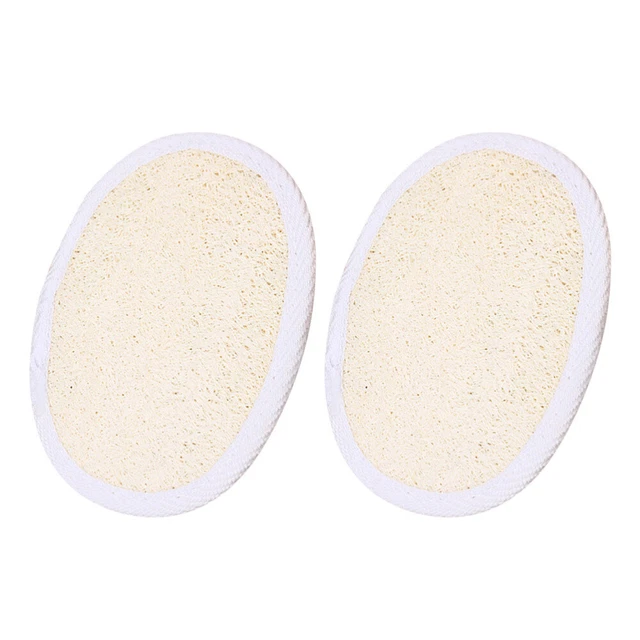 2 piezas Luffa Lavador Esponja Cocina Limpieza Luffa Facial Limpieza Toallas
