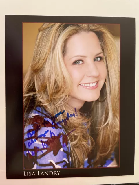 Lisa Landry - Comedian - Original Hand Signed Autograph