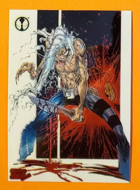 1996 Wildstorm SPAWN Chromium Card # 71 Todd McFarlane