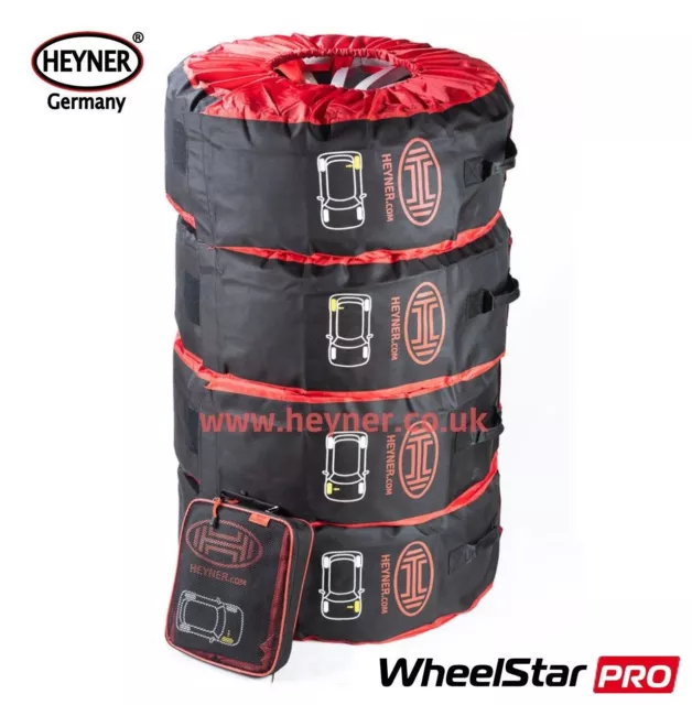 Tyre Protective Bags Covers Xl Size 16''-22'' 285Mm Set Of 4 Spare Wheels 735100