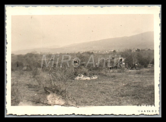 FOTO, WK2, STELLUNG Stary Krym/Krim, getarnte Werkstatt im freien, b