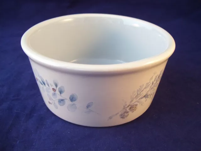 Pfaltzgraff Stoneware Winter Frost Dip Bowl Ramekin Christmas Holiday Retired