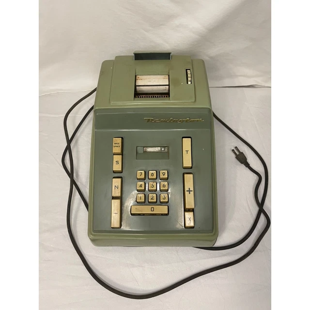 Vintage Remington Adding Machine Model Number 4071 1-10