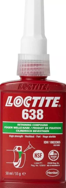 Loctite 638 50ml Exp 09/25
