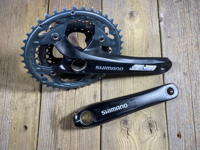 T551 SHIMANO FC-T551 FC-M543 GUARNITURA GUARNITURA 42-32-24 170mm MTB IBRIDA ...