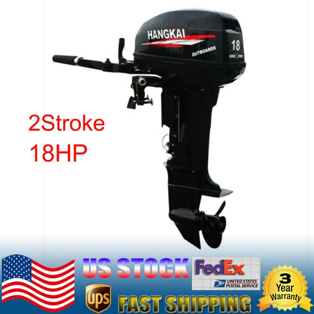 18HP 2Stroke Outboard Fishing Boat Motor Boat Engine 246CC Water Cooling CDI New