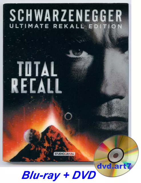 Blu-ray : TOTAL RECALL -de Paul Verhoeven - Arnold Schwarzenegger - ÉDITION RARE