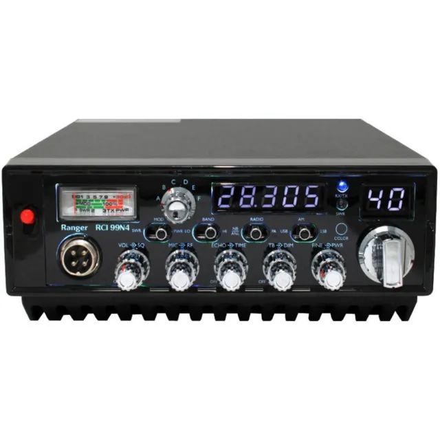 Ranger Rci-99N4 400W Bird Power 10 Meter Radio Am/Usb/Lsb Counter Display New