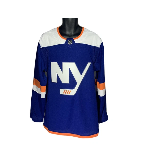 ADIDAS NEW YORK Islanders Authentic NHL Hockey Jersey Fight Strap Size