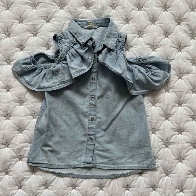 Top arricciacapelli bambina River Island bambina bimba 18-24 mesi